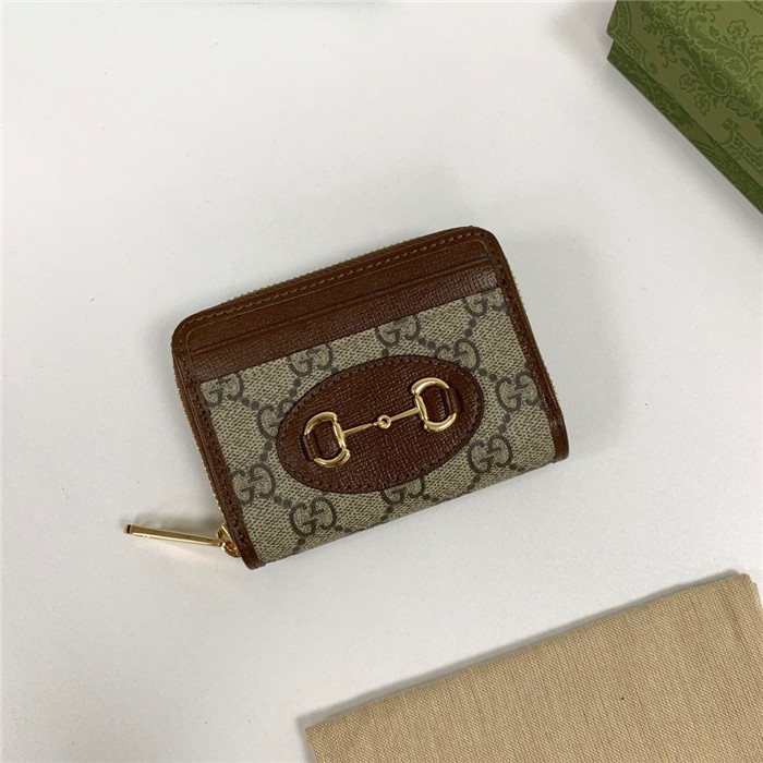 Gucci 구찌 홀스빗 1955 지퍼 카드지갑 658549