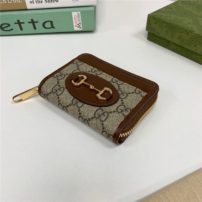 Gucci 구찌 홀스빗 1955 지퍼 카드지갑 658549