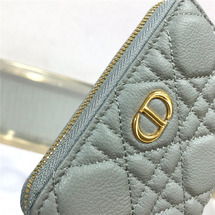  DIOR 디올 카로 디테쳐블 지퍼 카드지갑 D31021