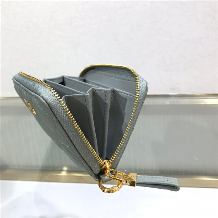  DIOR 디올 카로 디테쳐블 지퍼 카드지갑 D31021