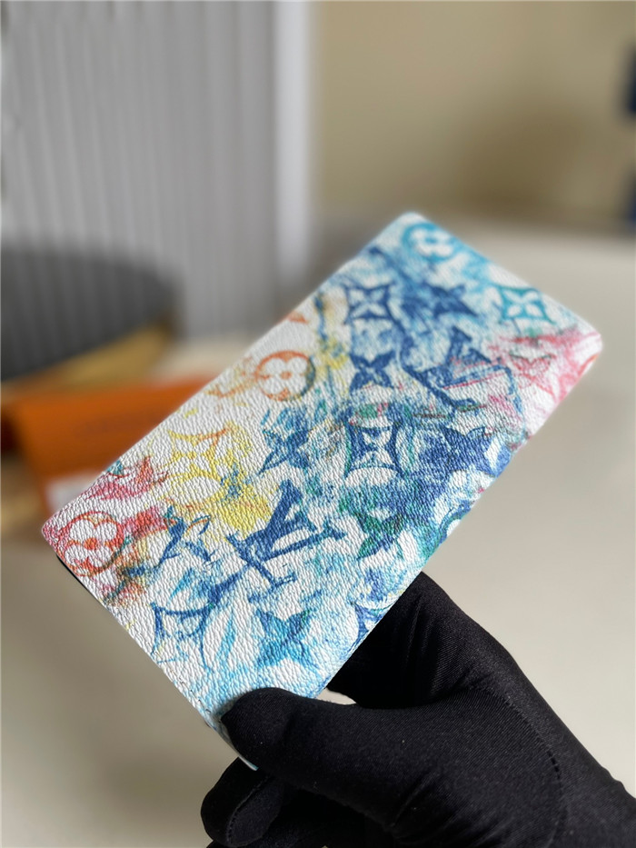 LOUIS VUITTON  루이비통 워터컬러 멀티 윌릿 장지갑 M8046