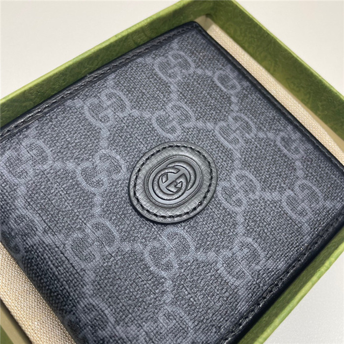  GUCCi  구찌 인터로킹 G 디테일 반지갑 671652