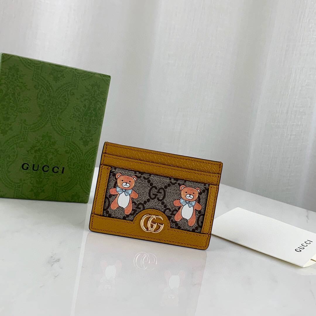  Gucci 구찌 카이 곰돌이 카드지갑