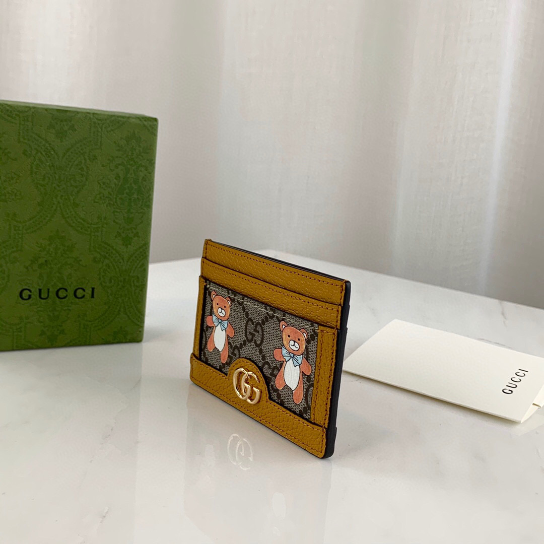  Gucci 구찌 카이 곰돌이 카드지갑