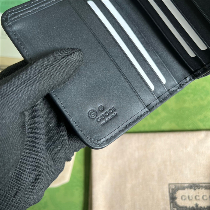 GUCCi 구찌 마이크로시마 지퍼 카드 반지갑 449395