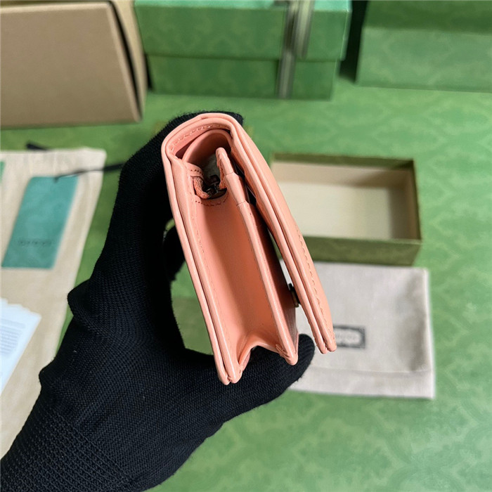 GUCCI 구찌 GG 마몬트 마틀라세 반지갑 466492