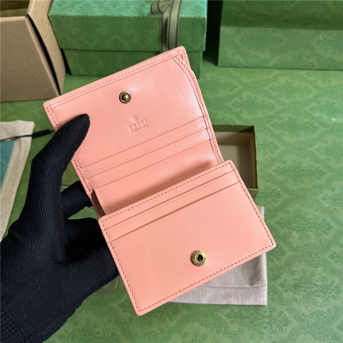 GUCCI 구찌 GG 마몬트 마틀라세 반지갑 466492