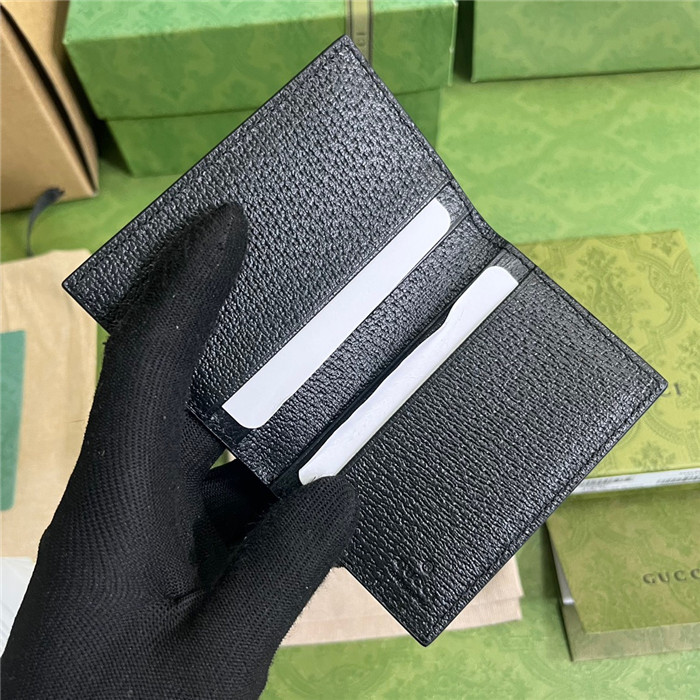 GUCCI 구찌 래더 로고 카드 지갑 735000