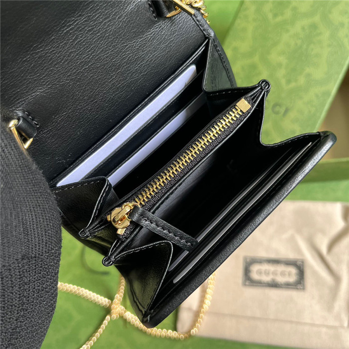 GUCCI  구찌 블론디 미디엄 체인 지갑 725219