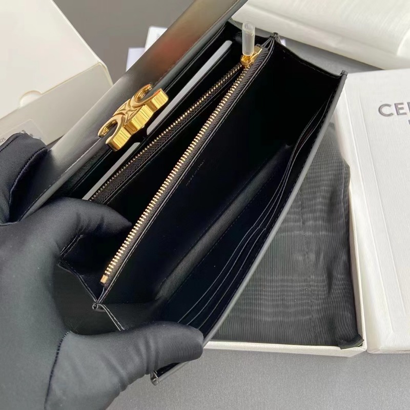 CELINE 셀린느 트피오페 카프스킨 장지갑 (정품급)