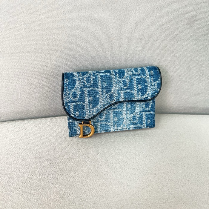 Dior 디올 여성 새들 플랩 지갑