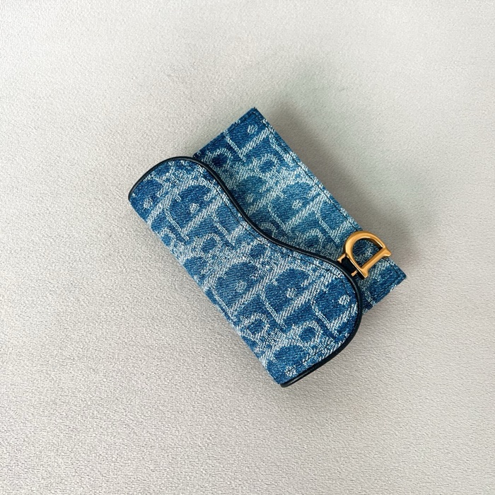 Dior 디올 여성 새들 플랩 지갑