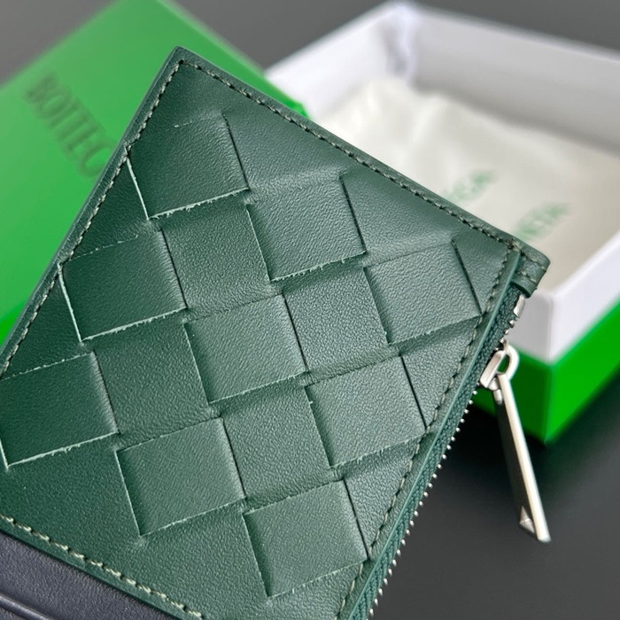 Bottega Veneta 보테가베네타 남성 그린 카드 지갑