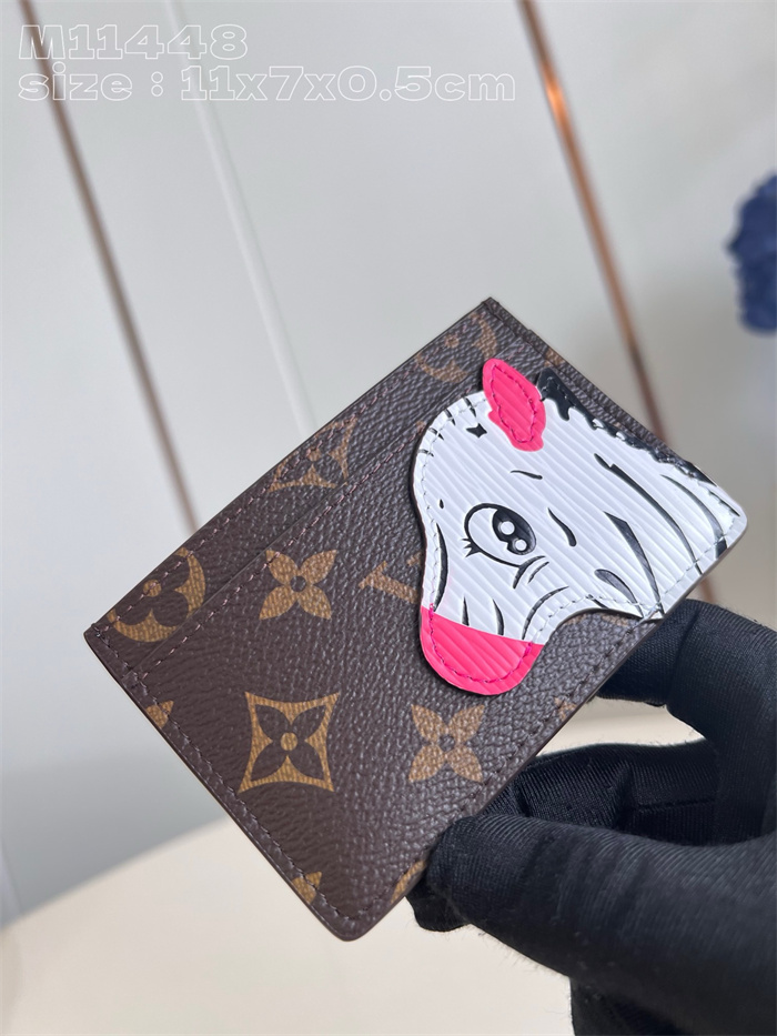 LOUIS VUITTON 루이비통 홀더 캔버스 카드/명함지갑 M11448 2024/신상