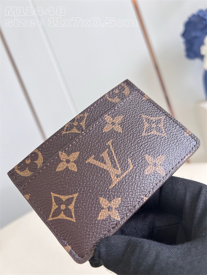 LOUIS VUITTON 루이비통 홀더 캔버스 카드/명함지갑 M11448 2024/신상