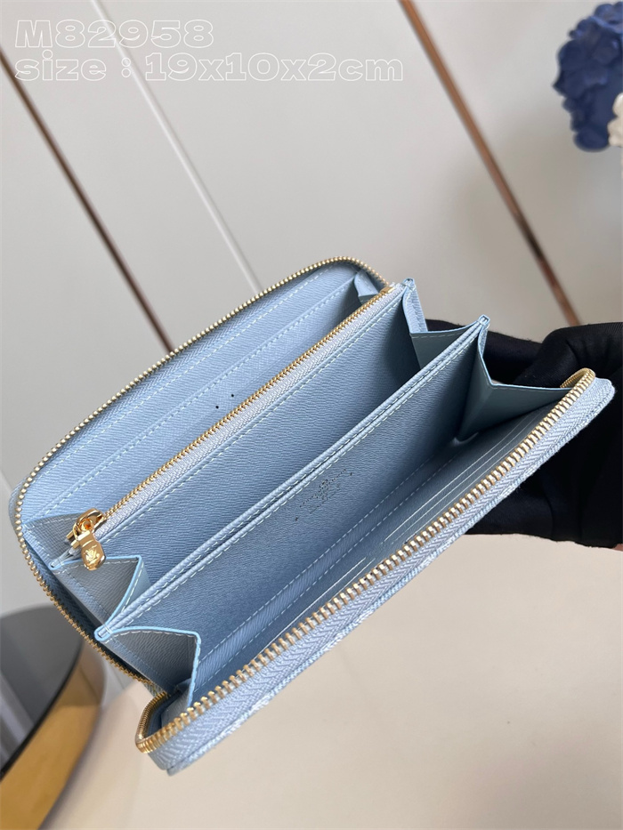 LOUIS VUITTON 루이비통 지피 데님 장지갑 M82958 2024/신상