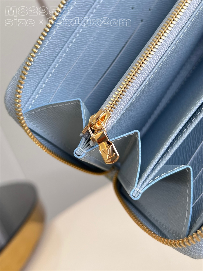 LOUIS VUITTON 루이비통 지피 데님 장지갑 M82958 2024/신상