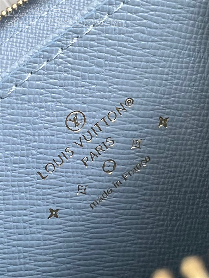 LOUIS VUITTON 루이비통 지피 코인 펄스 리믹스 데님 카드/명함지갑 M82957 2024/신상