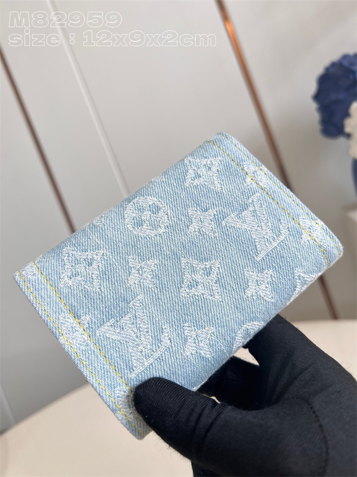 LOUIS VUITTON 루이비통 빅토린 데님 반지갑 M82959 2024/신상