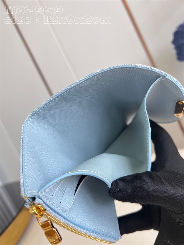 LOUIS VUITTON 루이비통 빅토린 데님 반지갑 M82959 2024/신상