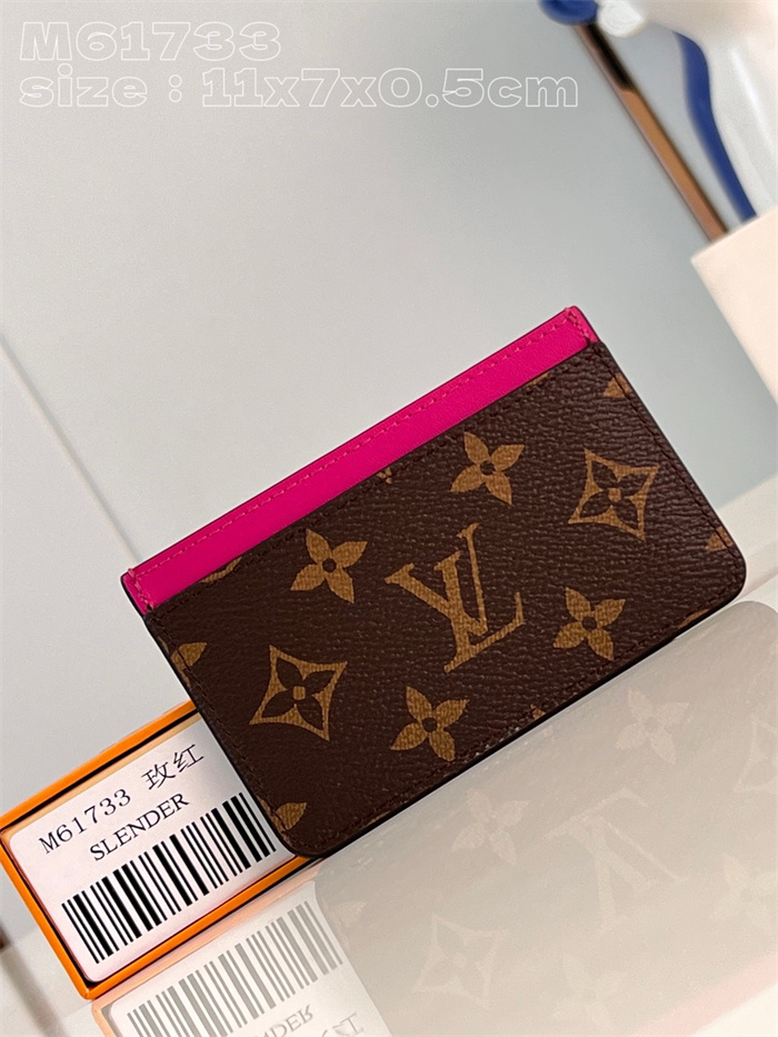LOUIS VUITTON 루이비통 포트 카드/명함지갑 M61733 2024/신상 7COLOR