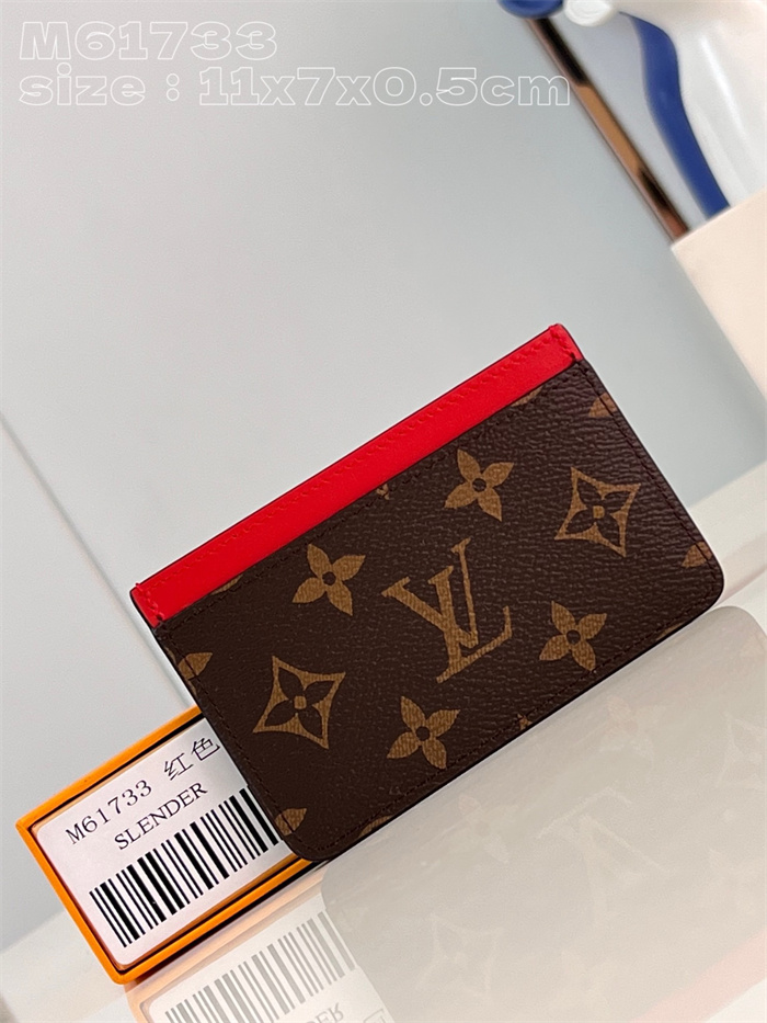 LOUIS VUITTON 루이비통 포트 카드/명함지갑 M61733 2024/신상 7COLOR