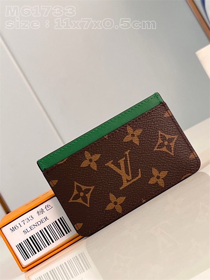 LOUIS VUITTON 루이비통 포트 카드/명함지갑 M61733 2024/신상 7COLOR