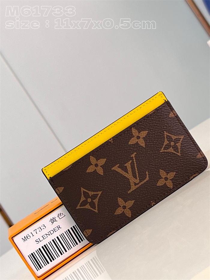 LOUIS VUITTON 루이비통 포트 카드/명함지갑 M61733 2024/신상 7COLOR