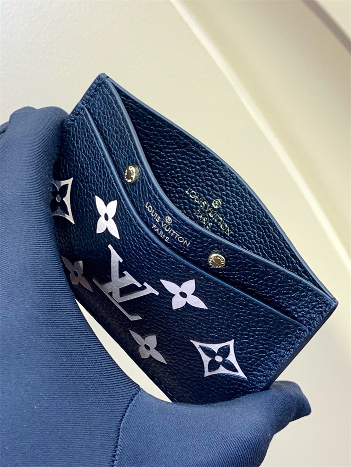 LOUIS VUITTON 루이비통 모노그램 바이컬러 앙프렝뜨 카드/명함지갑 M81022 2024/신상