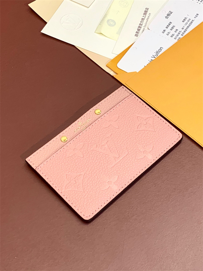 LOUIS VUITTON 루이비통 모노그램 바이컬러 앙프렝뜨 카드/명함지갑 M69171 2024/신상