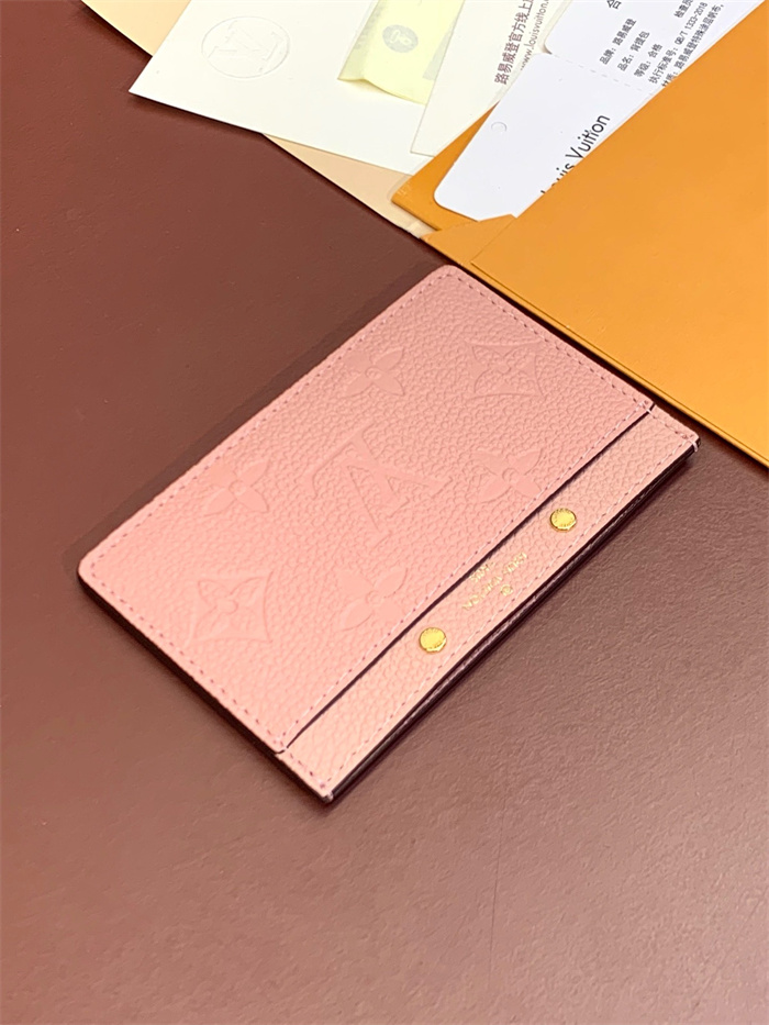 LOUIS VUITTON 루이비통 모노그램 바이컬러 앙프렝뜨 카드/명함지갑 M69171 2024/신상