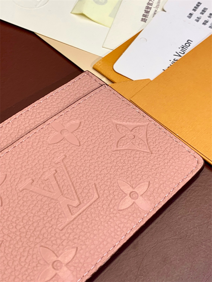 LOUIS VUITTON 루이비통 모노그램 바이컬러 앙프렝뜨 카드/명함지갑 M69171 2024/신상