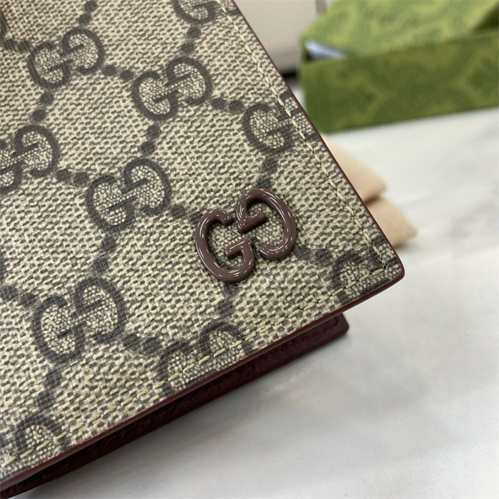 GUCCI 구찌 수프림 GG 폴드 오버 카드/명함지갑 768249 2024/신상