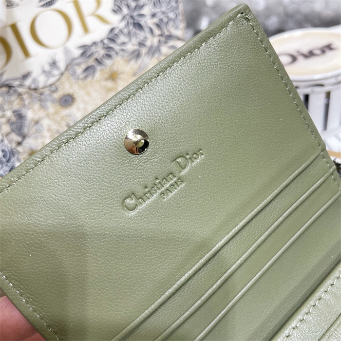 DIOR 디올 에나맬 가죽 반지갑 S0178