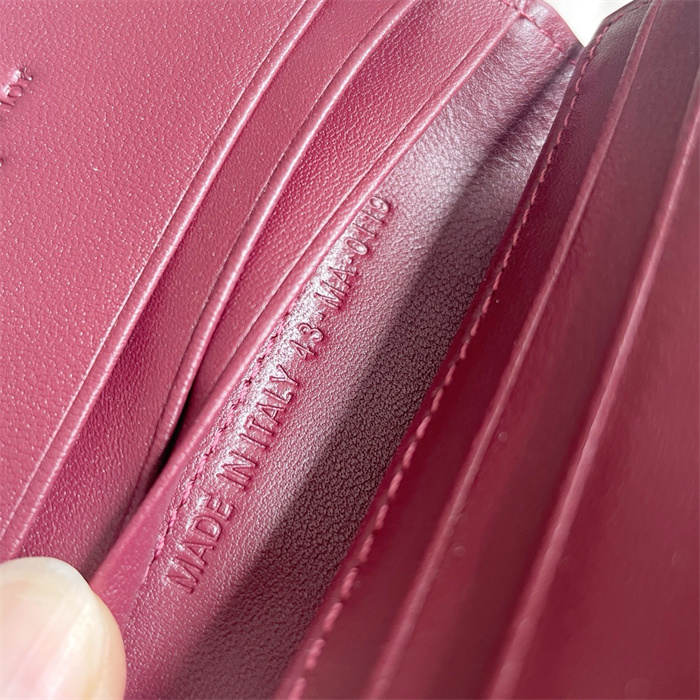 DIOR 디올 에나맬 가죽 반지갑 S0178