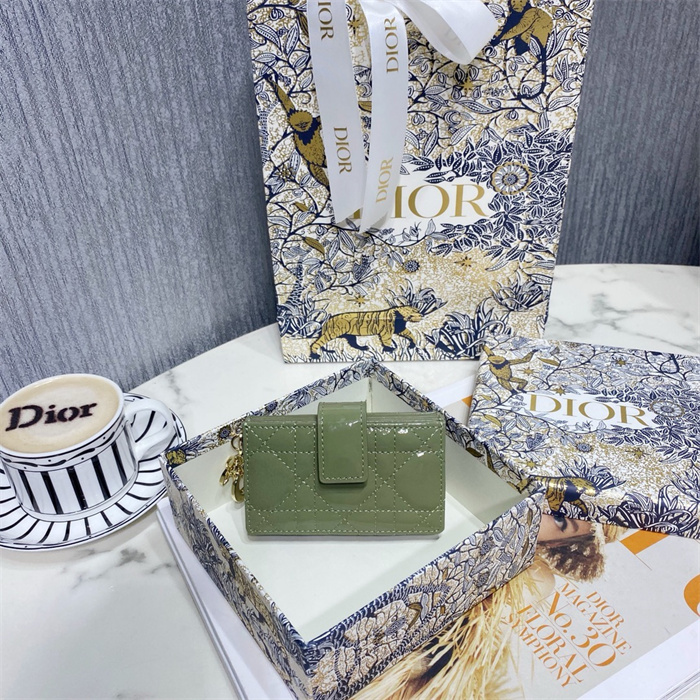 22위 DIOR 디올 레이디 아코디언 카드지갑 S0074 2024/신상 7COLOR