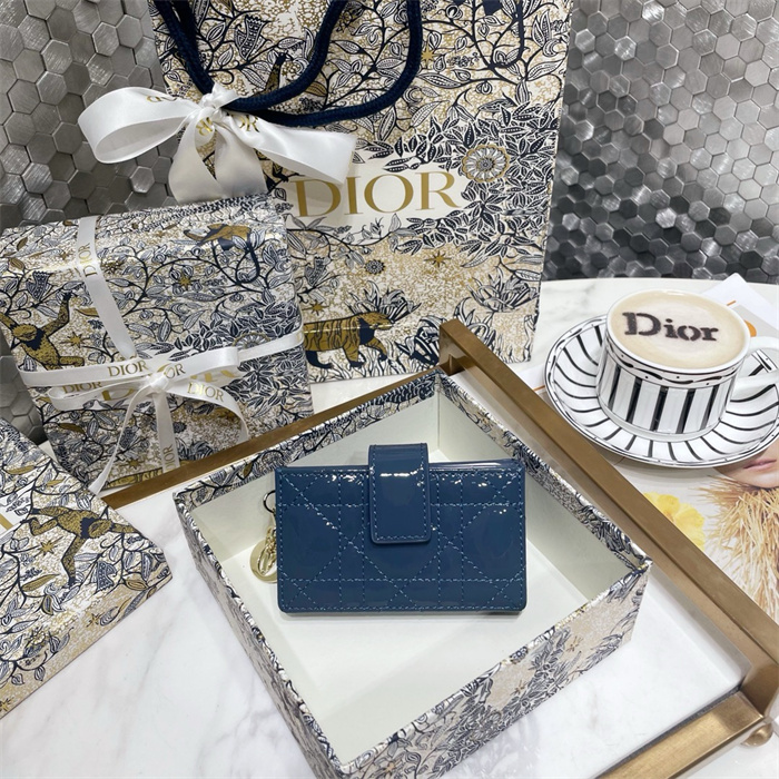 22위 DIOR 디올 레이디 아코디언 카드지갑 S0074 2024/신상 7COLOR