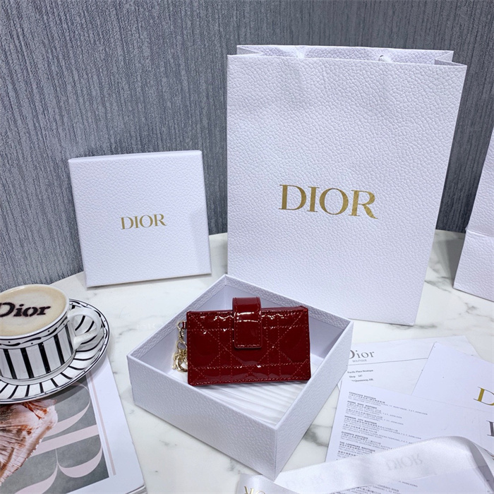 22위 DIOR 디올 레이디 아코디언 카드지갑 S0074 2024/신상 7COLOR