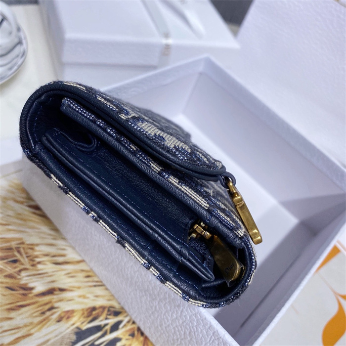 DIOR 디올 오블리크 새들 반지갑 S5613 2024/신상