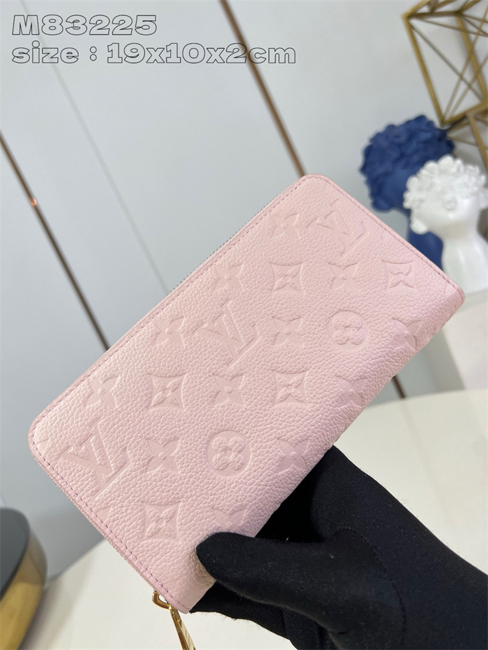 LOUIS VUITTON 루이비통 모노그램 앙프렝뜨 지퍼 장지갑 M83225 2024/신상