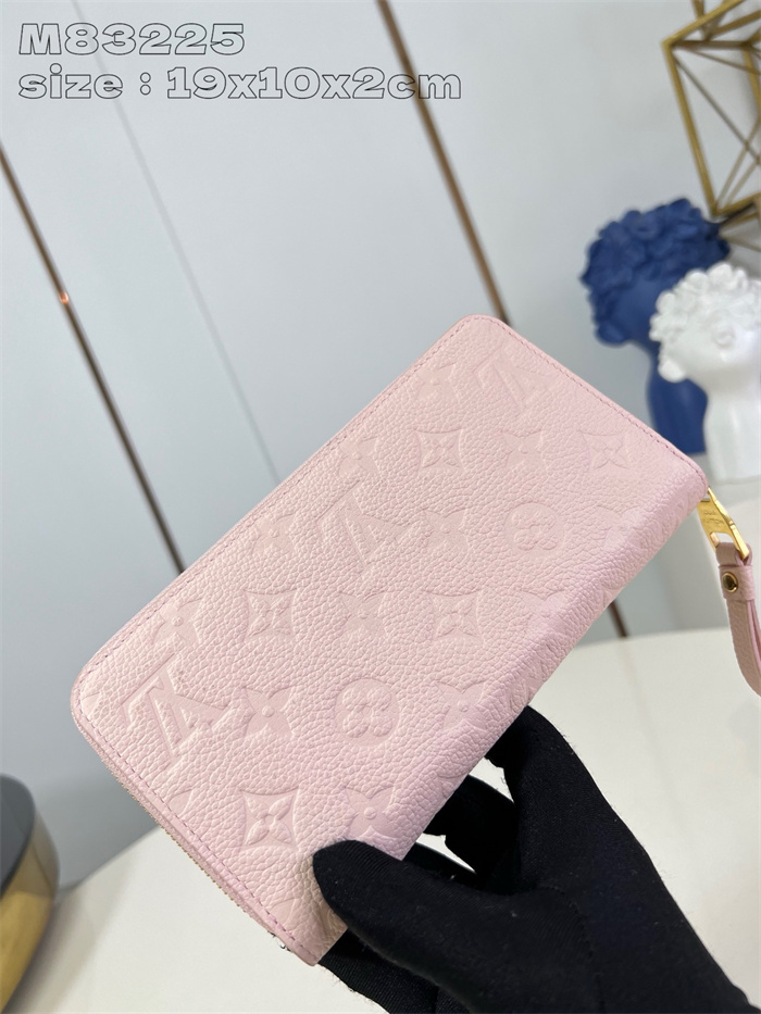 LOUIS VUITTON 루이비통 모노그램 앙프렝뜨 지퍼 장지갑 M83225 2024/신상