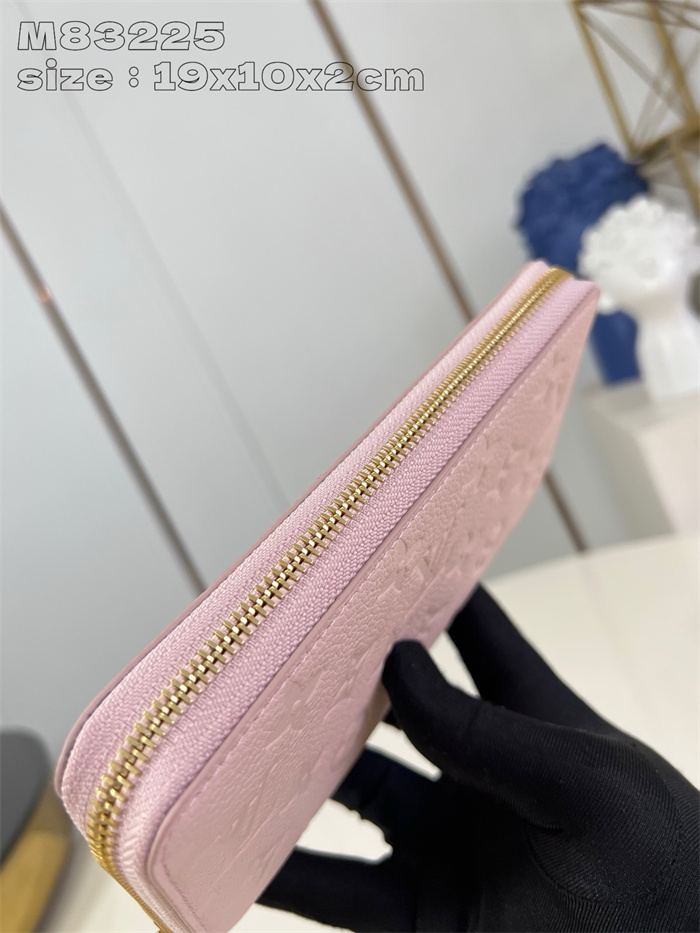 LOUIS VUITTON 루이비통 모노그램 앙프렝뜨 지퍼 장지갑 M83225 2024/신상