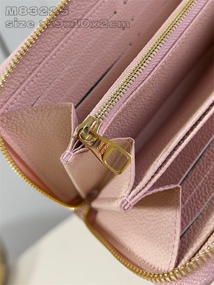 LOUIS VUITTON 루이비통 모노그램 앙프렝뜨 지퍼 장지갑 M83225 2024/신상