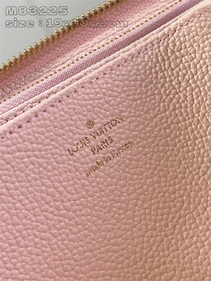 LOUIS VUITTON 루이비통 모노그램 앙프렝뜨 지퍼 장지갑 M83225 2024/신상