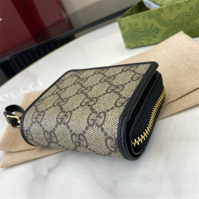 GUCCI 구찌 GG 엠블럼 지퍼 미니 지갑 819131 2COLOR