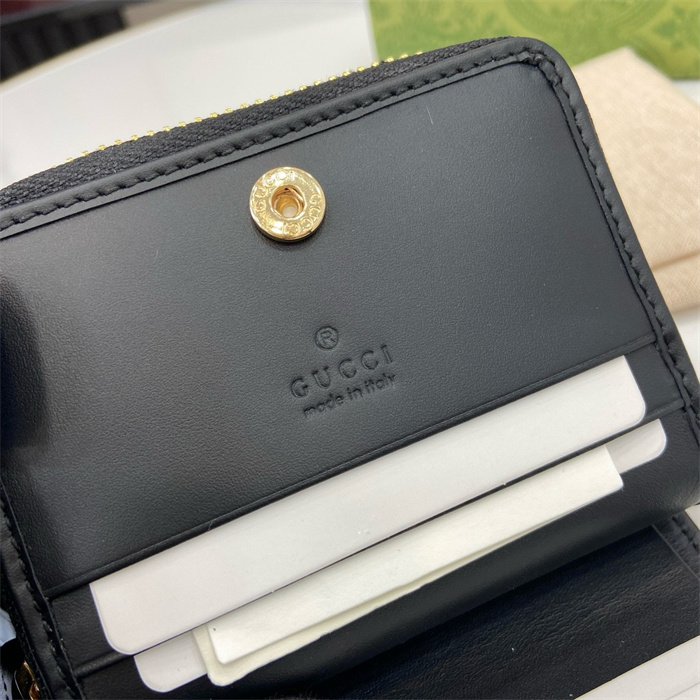GUCCI 구찌 GG 엠블럼 지퍼 미니 지갑 819131 2COLOR