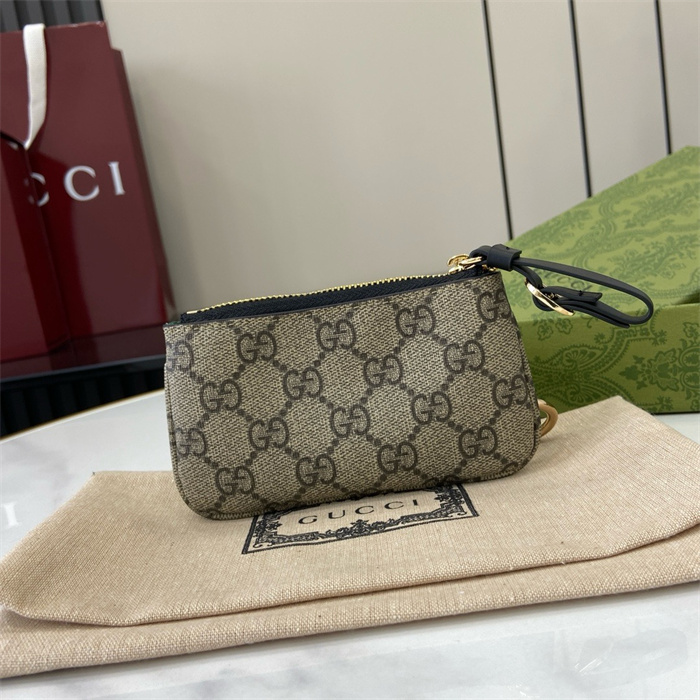 GUCCI 구찌 GG 엠블럼 캔버스 키 케이스 819113 2COLOR