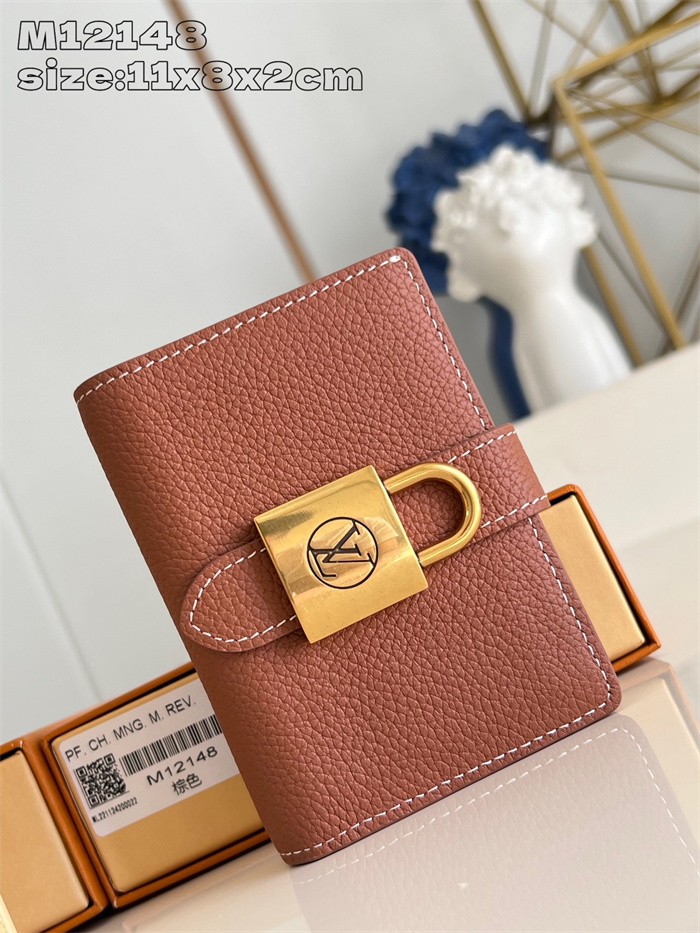 LOUIS VUITTON 루이비통 로우키 컴팩트 반지갑 M12148 2024/신상 5COLOR
