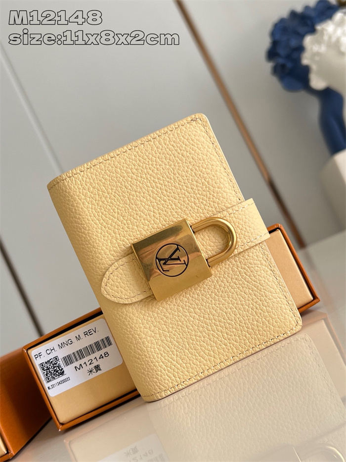 LOUIS VUITTON 루이비통 로우키 컴팩트 반지갑 M12148 2024/신상 5COLOR