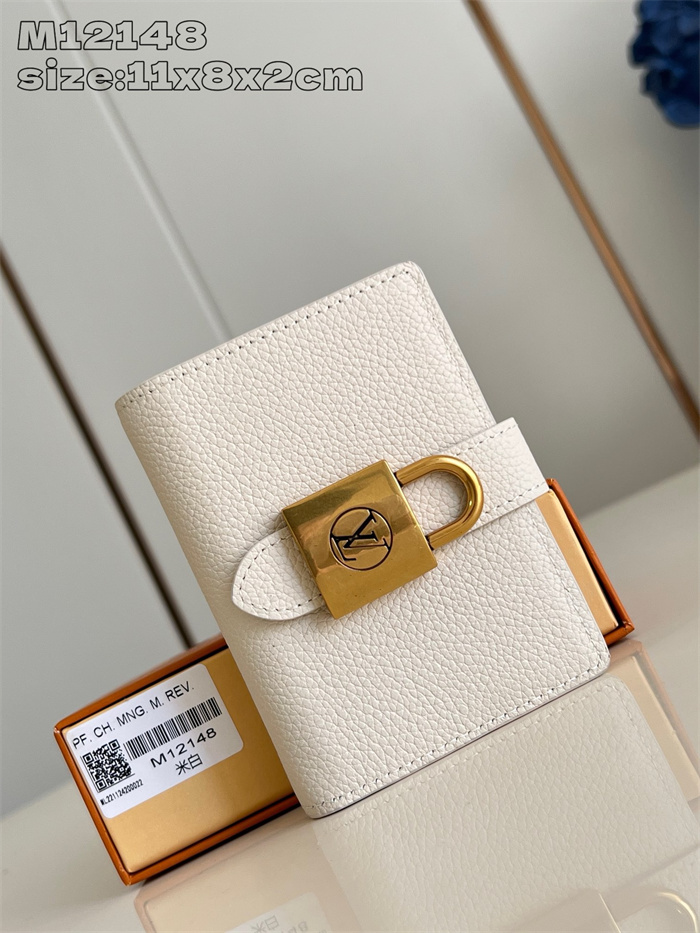 LOUIS VUITTON 루이비통 로우키 컴팩트 반지갑 M12148 2024/신상 5COLOR